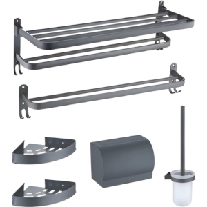 SET DE BAÑO GJ-1302Q GREY