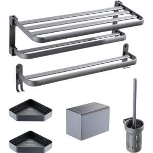 SET DE BAÑO GJ-1303Q GREY