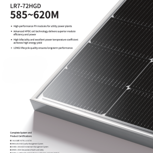 LONGi SOLAR 620W