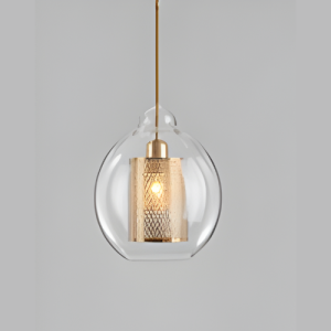 LAMPARA JH-119 CLEAR+BRONZE