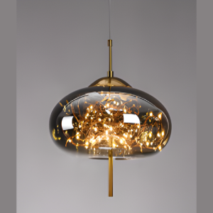 LAMPARA JH-124 SMOKY GRAY/AMBER/CLEAR