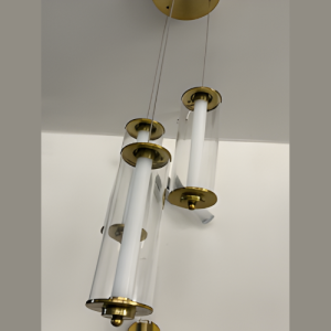 LAMPARA JH-150 CLEAR+GOLD