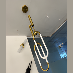 LAMPARA JH-151 CLEAR+GOLD