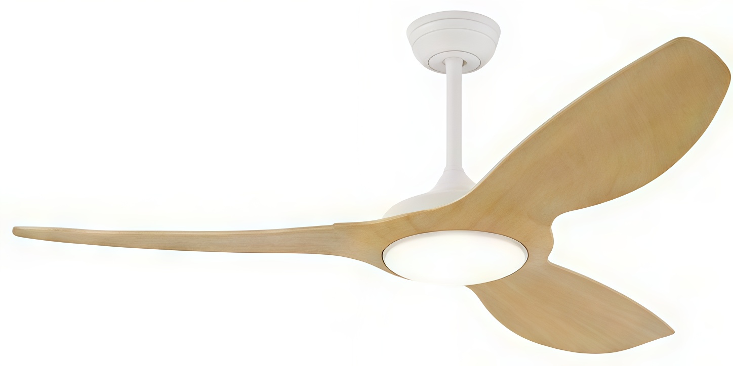 ABANICO DELGADO LIGHT WOOD 52"